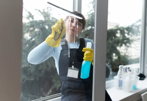 Nettoyage de vitres intérieures et extérieures à Essertines-en-Châtelneuf